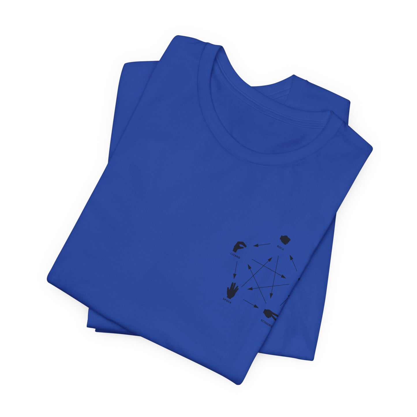 Rock Paper Scissors Lizard Spock T-shirt - Big Bang Theory