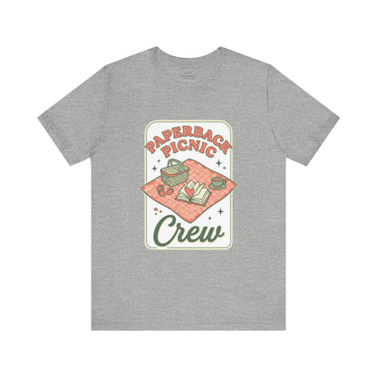 Paperback Picnic Crew - Book Lovers T-Shirt