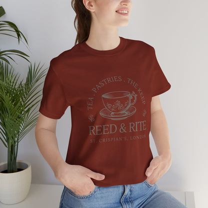 Reed & Rite Tea Shop - Emma M Lion T-Shirt