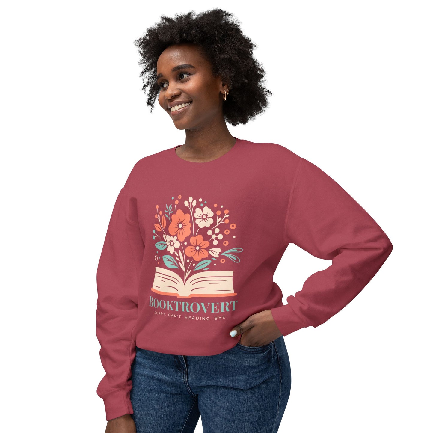 Booktrovert Sweatshirt - Book Lovers