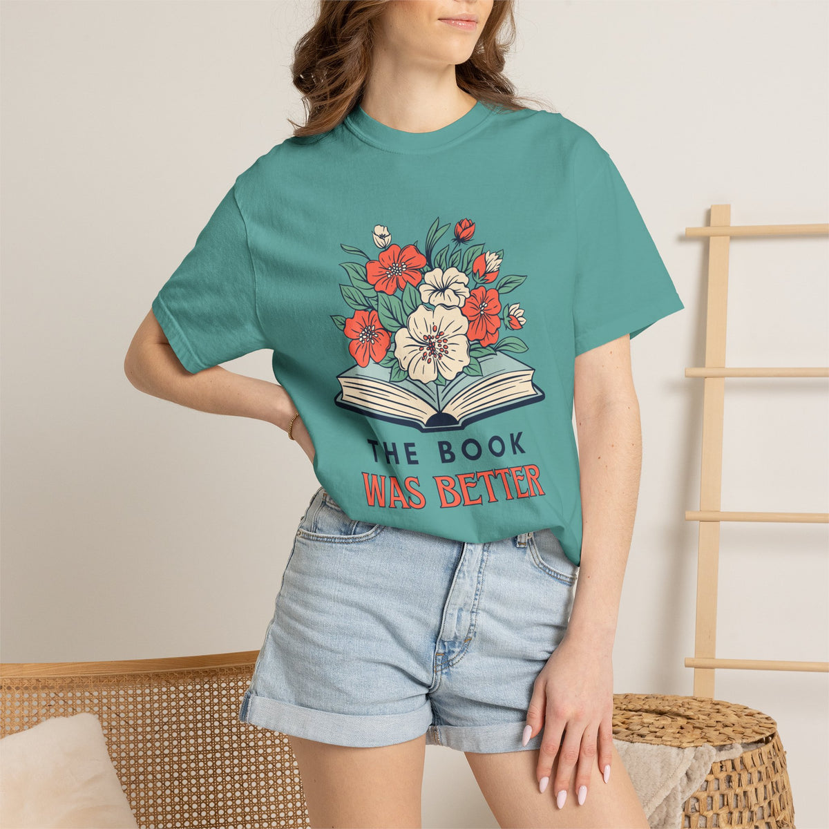 The Book Was Better - Book Lover's T-shirt