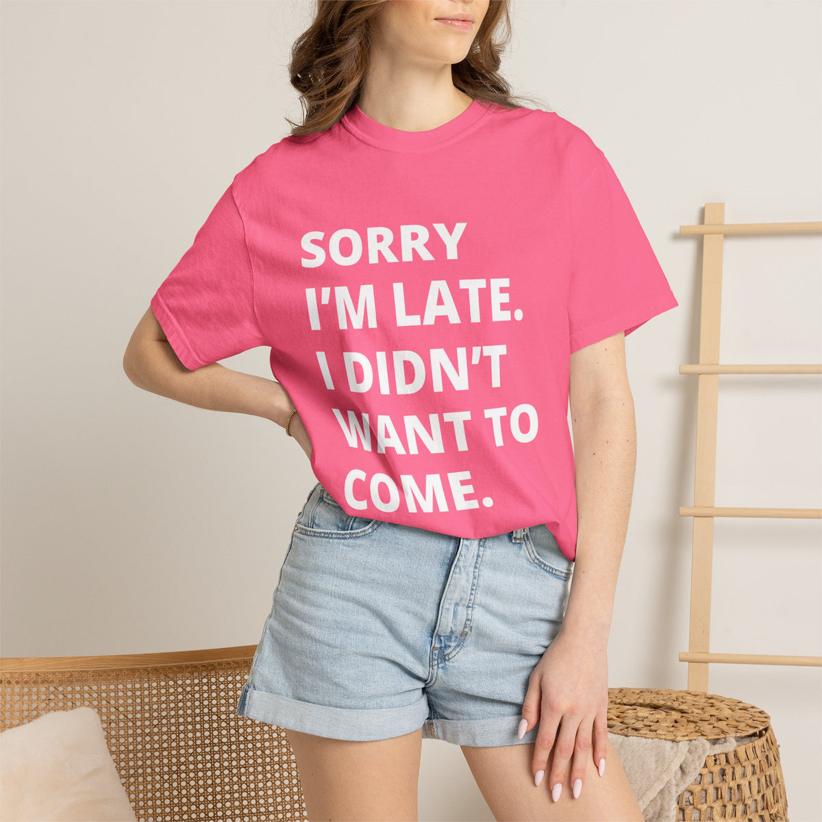 Sorry I'm Late Unisex T-shirt - Nerd Stuff