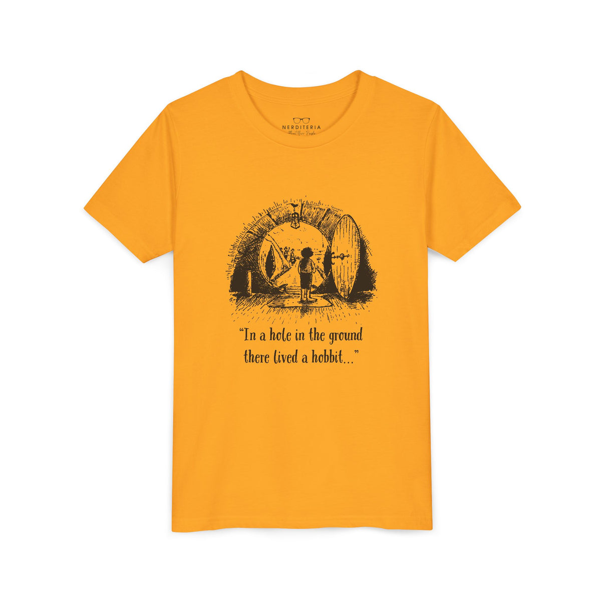 In a Hole in the Ground There Lived a Hobbit - Lord of the Rings Kids’ Tee
