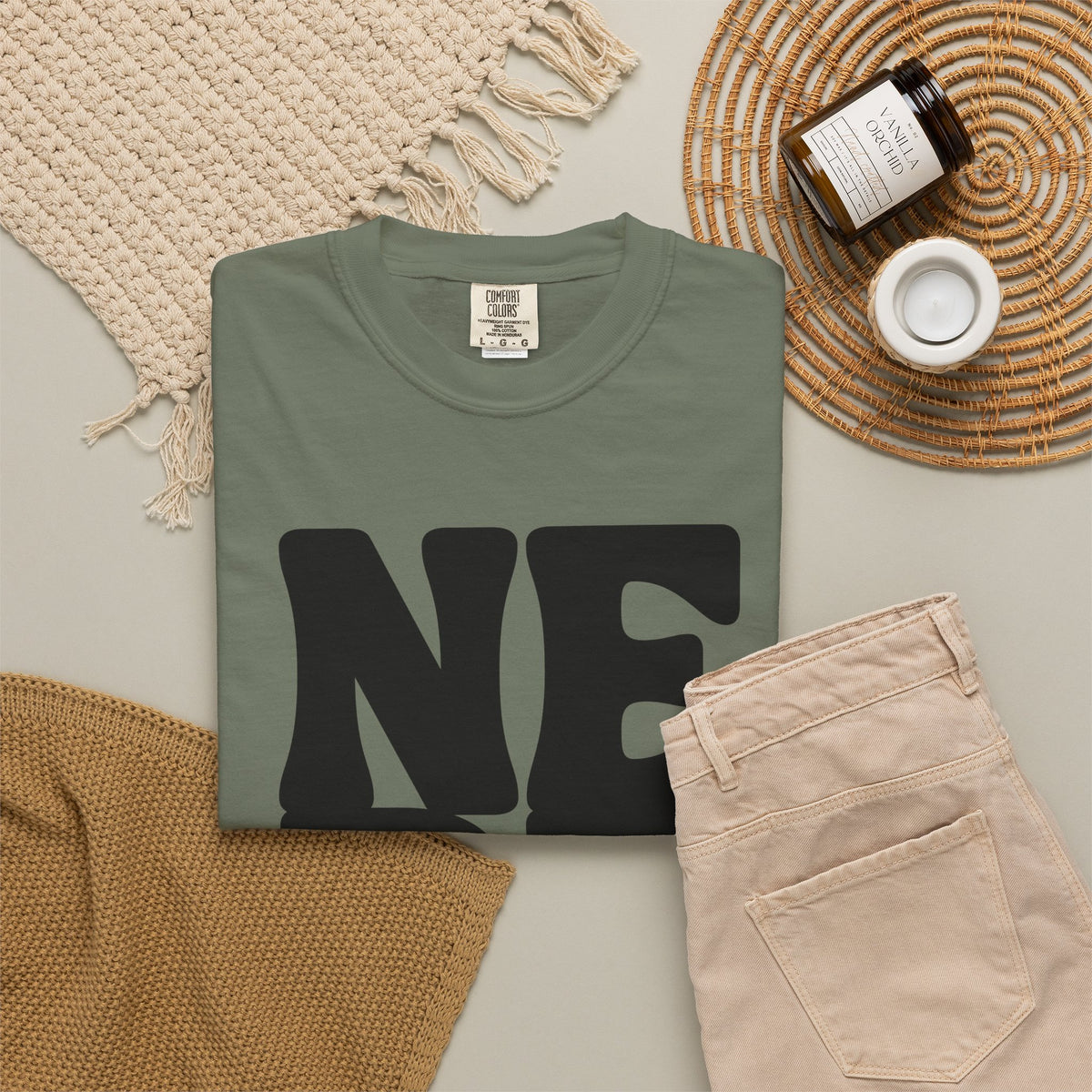 Block Letters Oversized Unisex - Nerd T-shirt