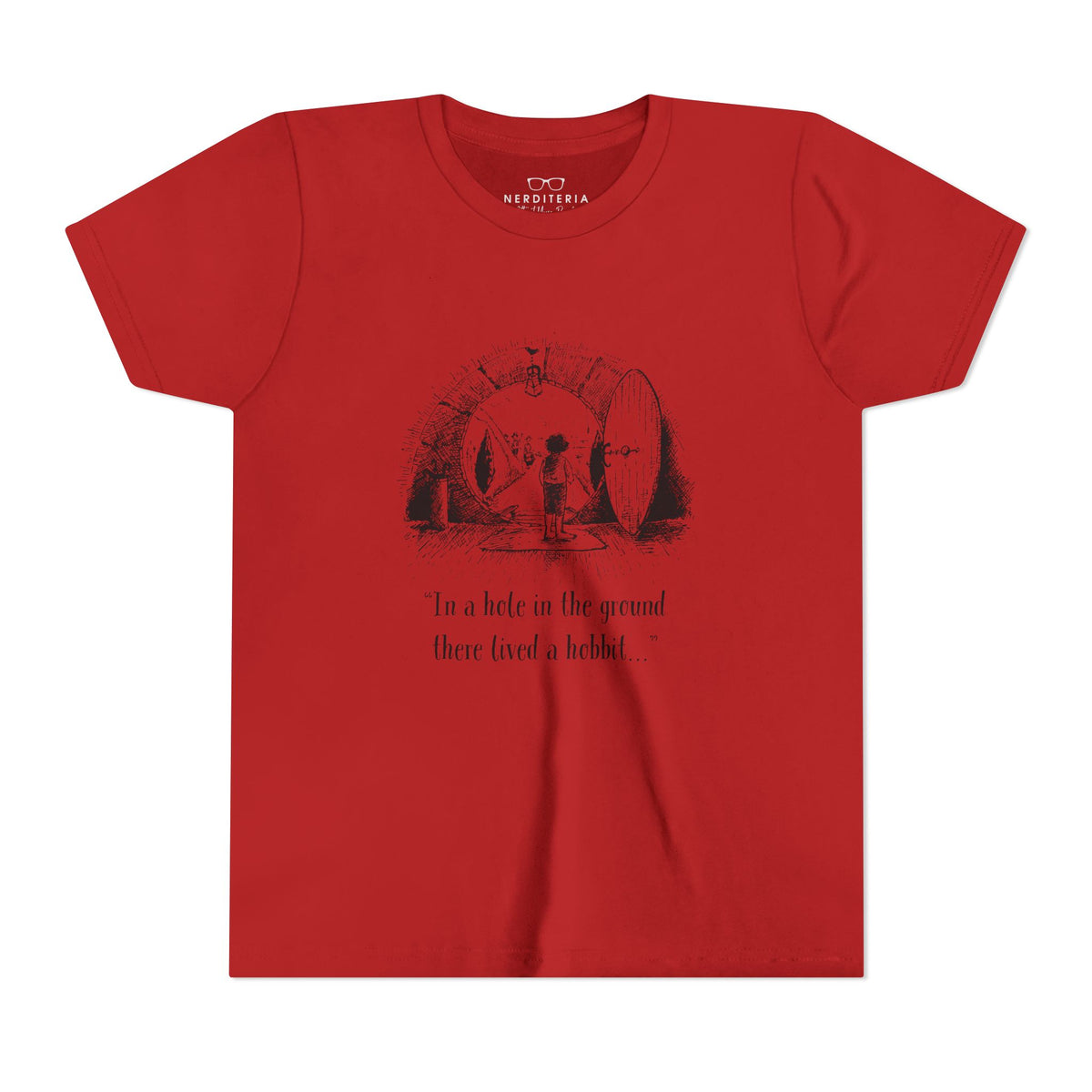 In a Hole in the Ground There Lived a Hobbit - Lord of the Rings Kids’ Tee