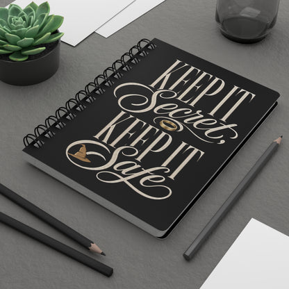 Keep It Secret, Keep It Safe — Lord of the Rings Spiral Notebook