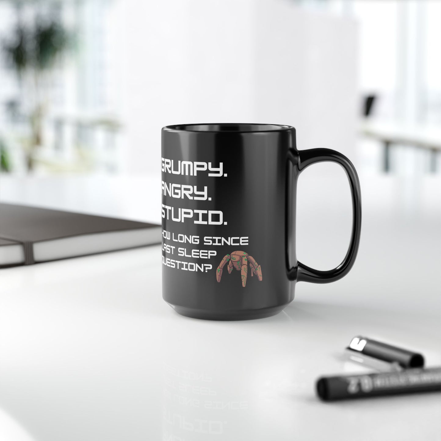 Grumpy Angry Stupid — Project Hail Mary Coffee Mug