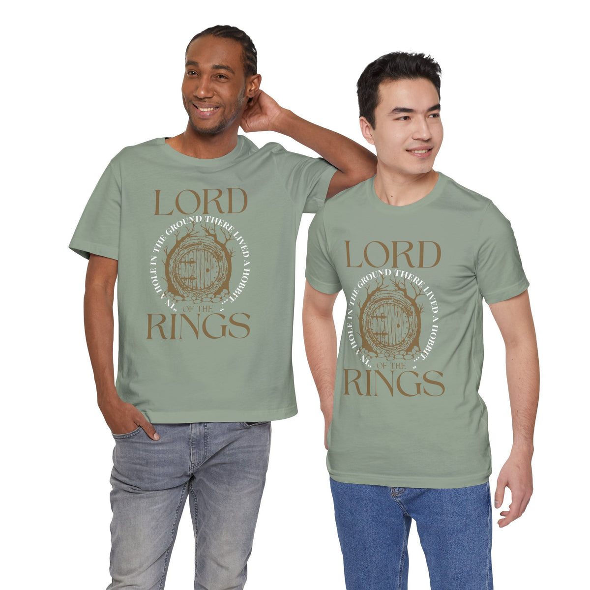 Hobbit Hole Design - Lord of the Rings T-Shirt