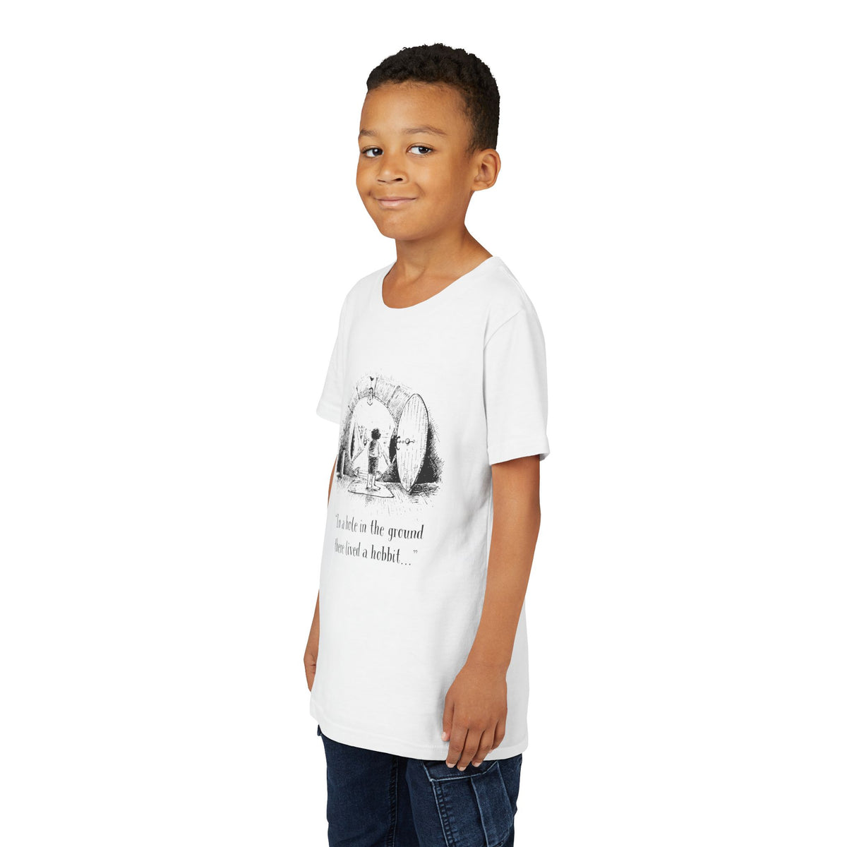In a Hole in the Ground There Lived a Hobbit - Lord of the Rings Kids’ Tee