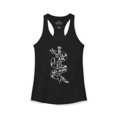 I Am No Man Women's Racerback Tank Top - Lord of the Rings