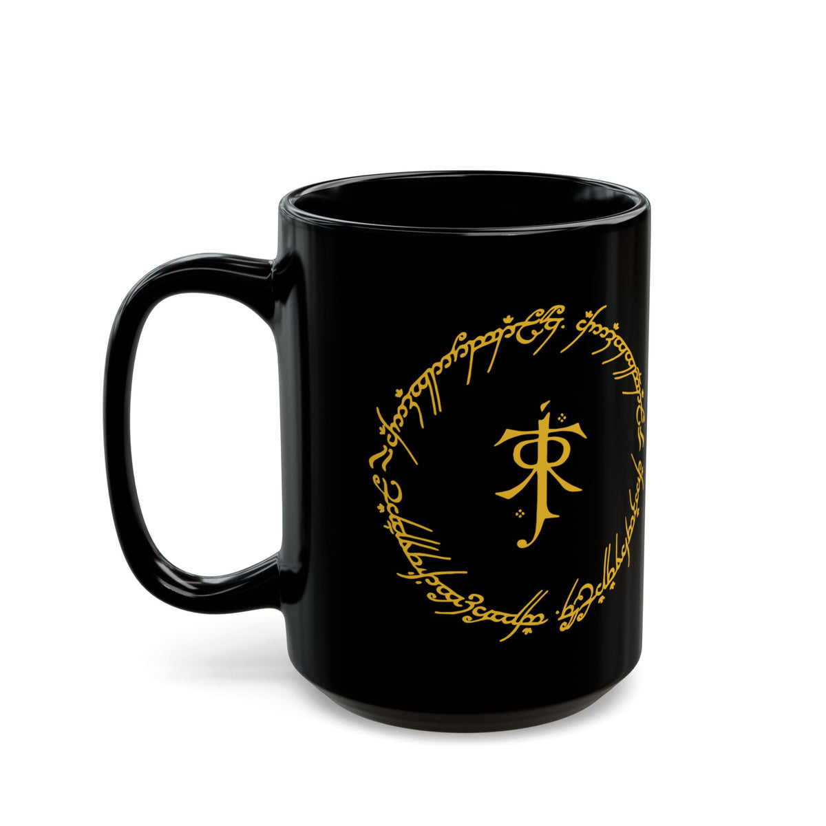 JRR Tolkien Monogram with Circle - The Lord of the Rings Coffee Mug