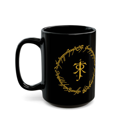 JRR Tolkien Monogram with Circle - The Lord of the Rings Coffee Mug