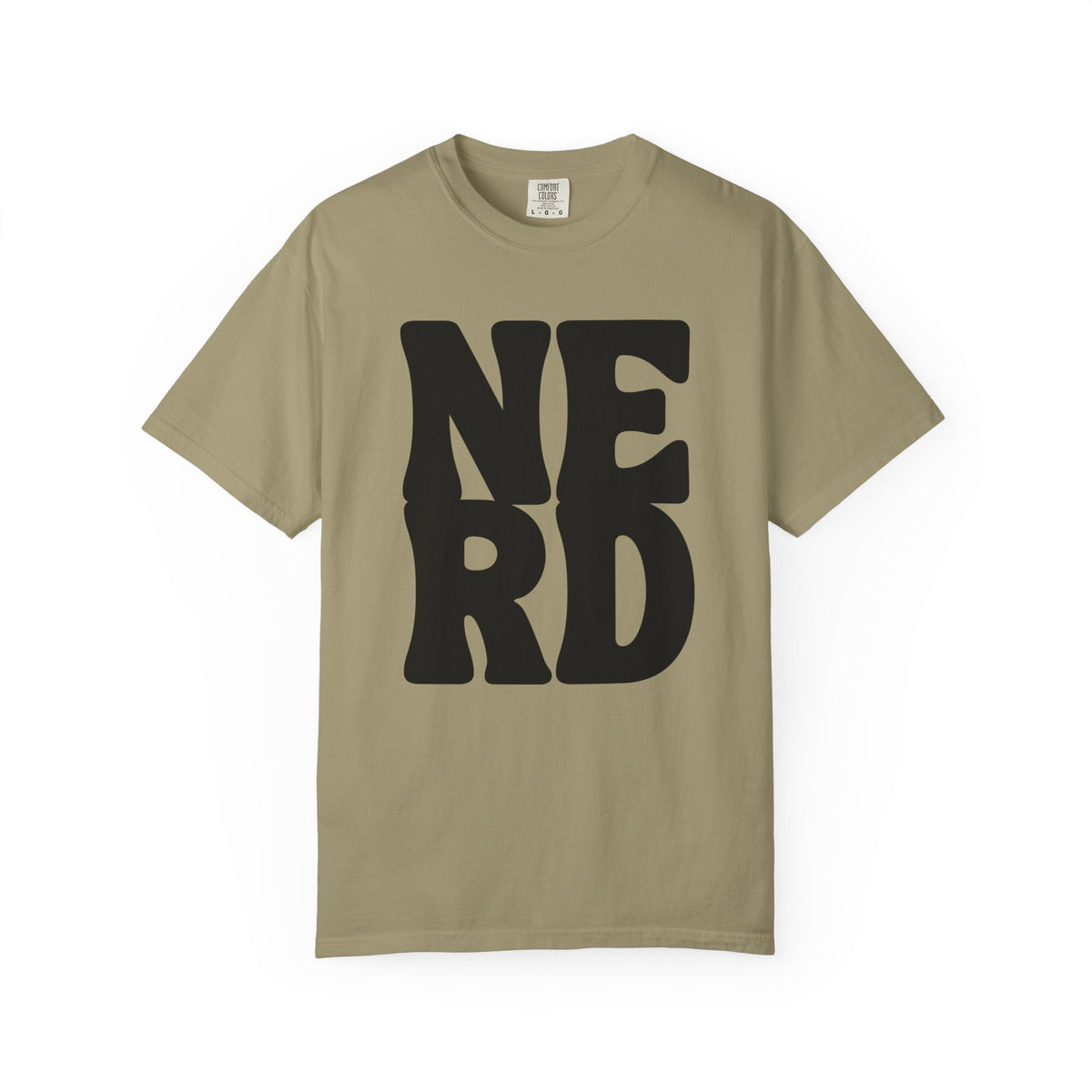 Block Letters Oversized Unisex - Nerd T-shirt