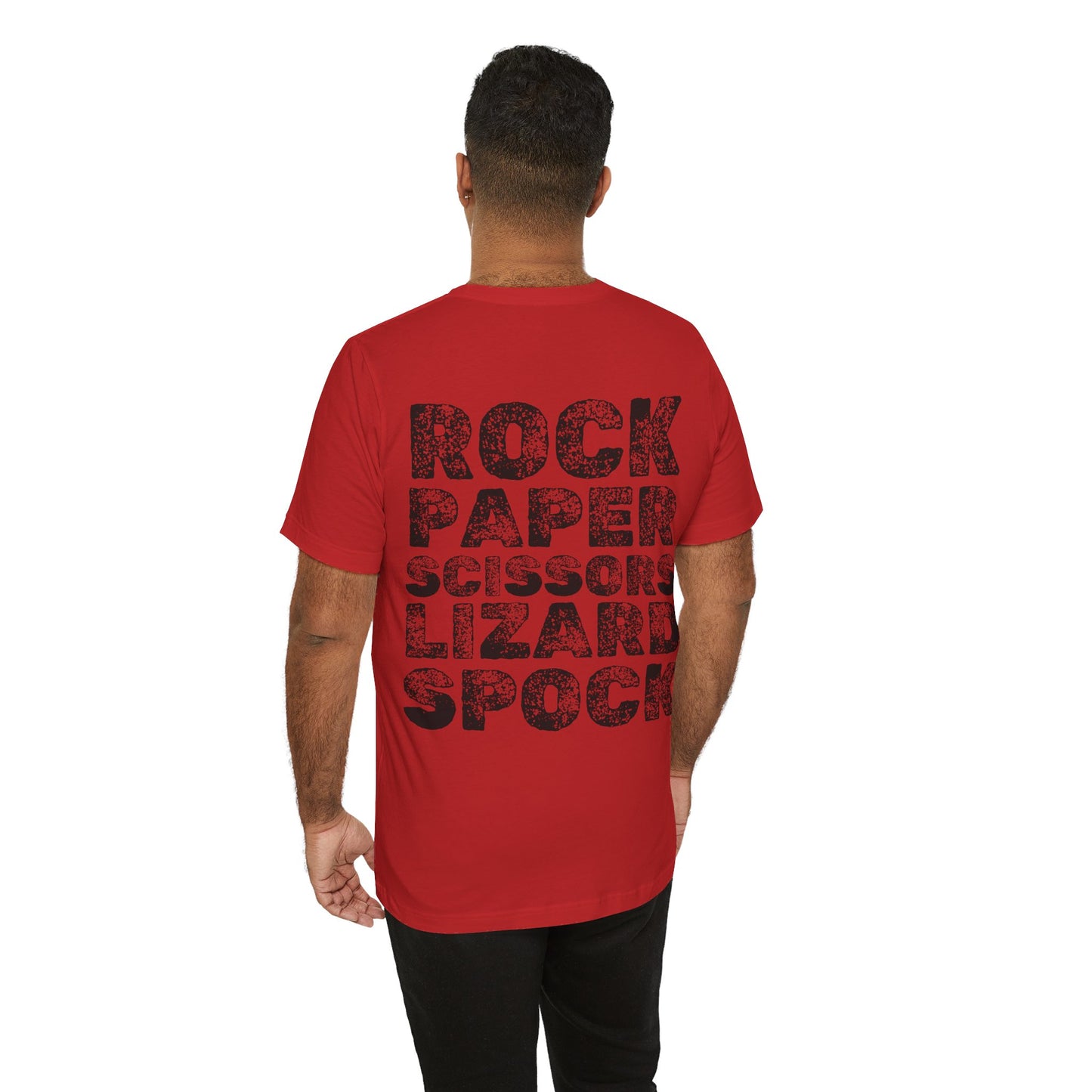 Rock Paper Scissors Lizard Spock T-shirt - Big Bang Theory