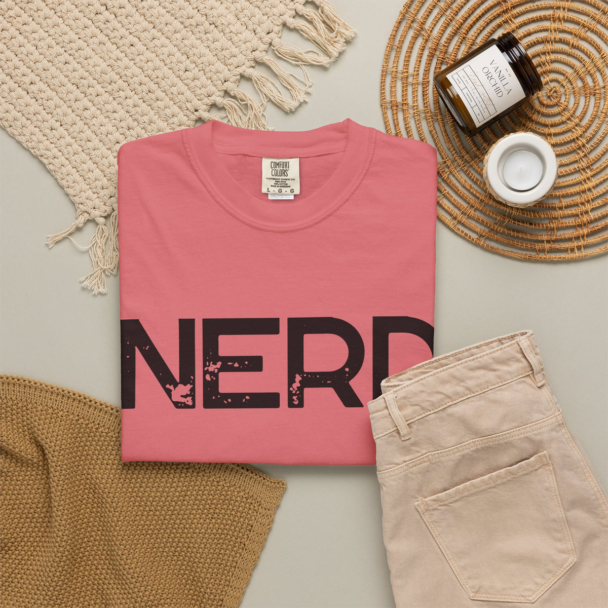 Grunge Oversized Unisex Fit - Nerd T-shirt