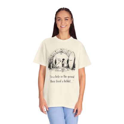 In a Hole in the Ground There Lived a Hobbit - The Lord of The Rings T-shirt