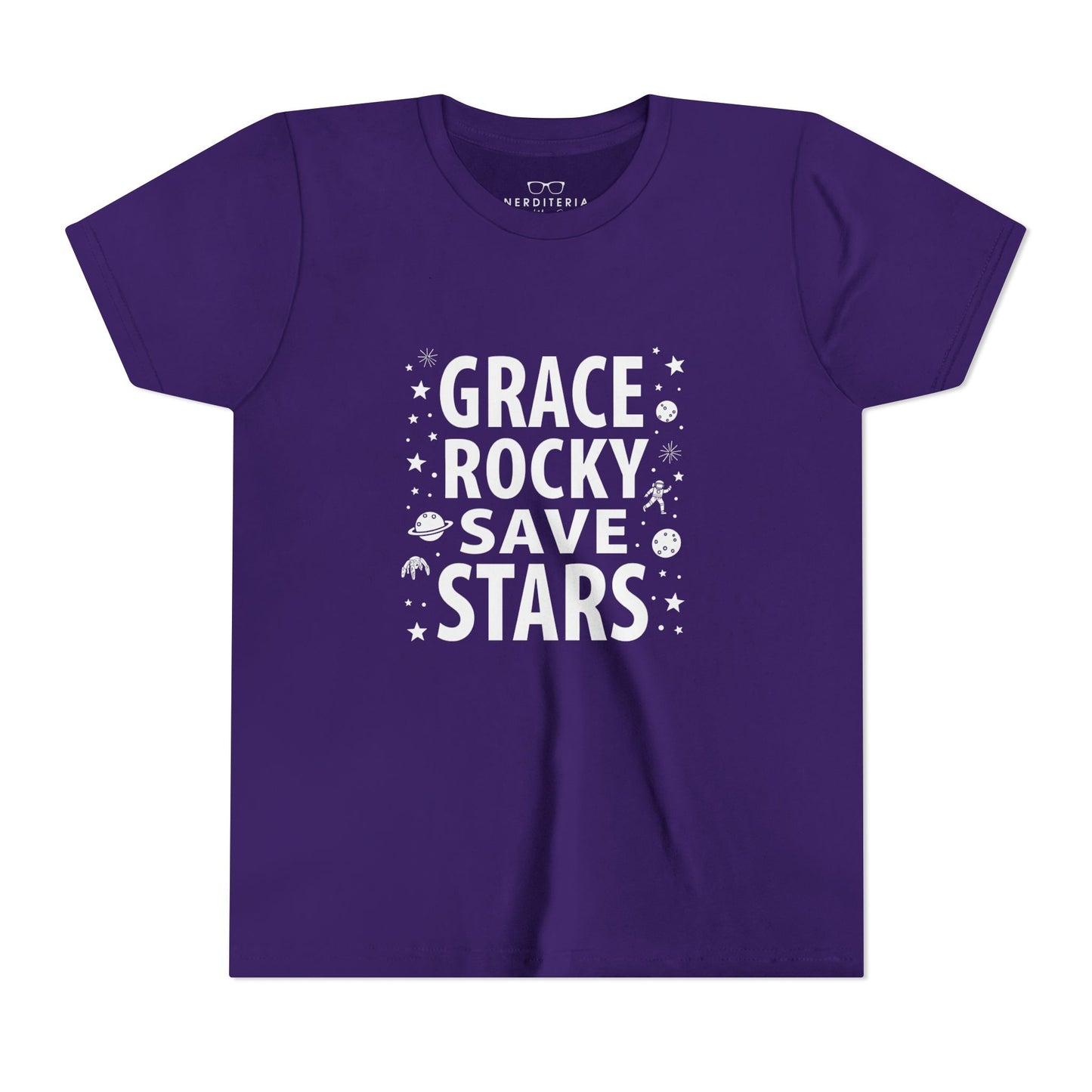 Grace Rocky Save Stars - Project Hail Mary Kids' T-Shirt