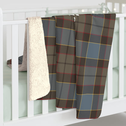 Property of Clan Fraser Sherpa Fleece Blanket - Outlander