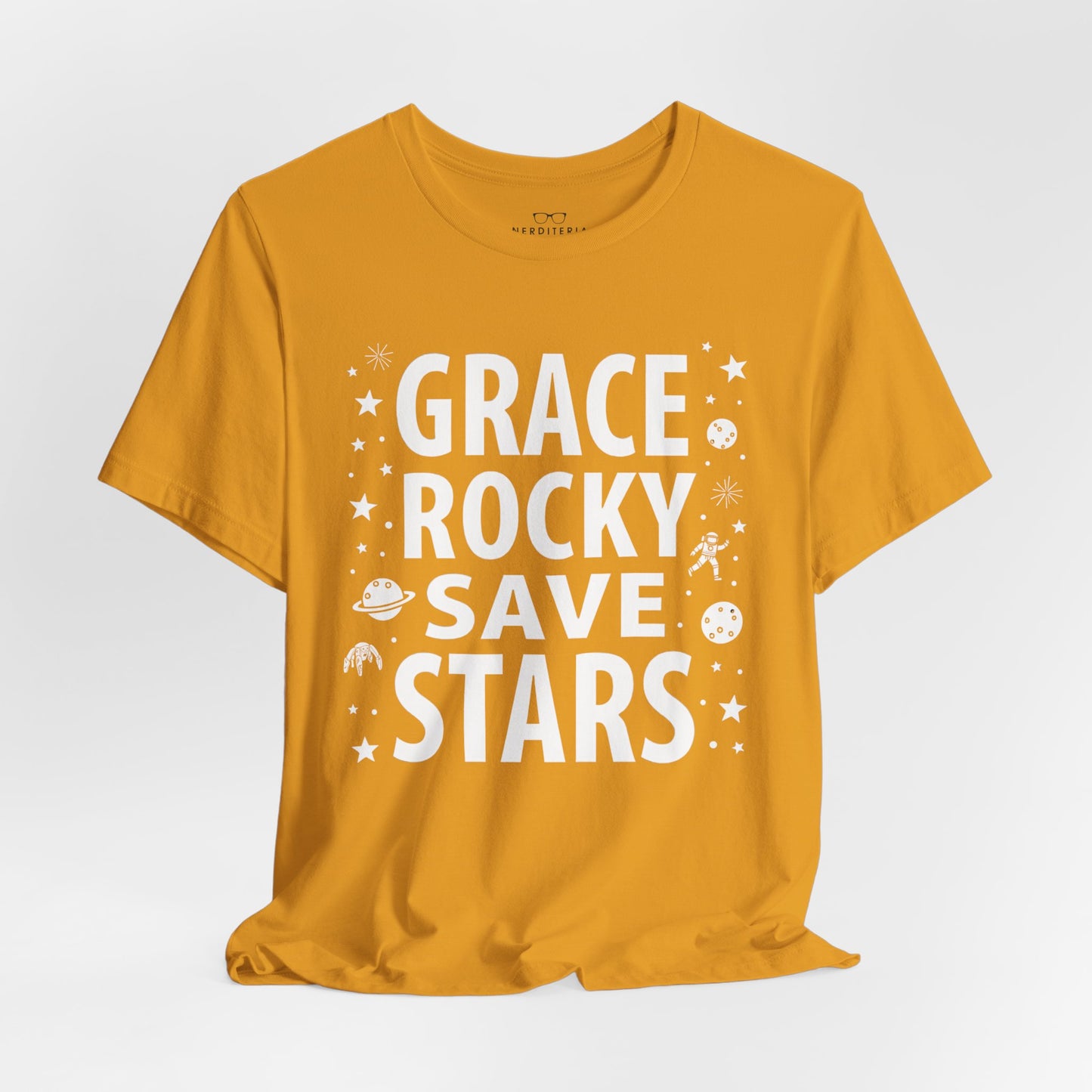 Grace Rocky Save Stars - Project Hail Mary T-Shirt
