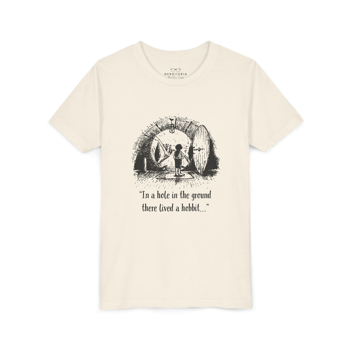 In a Hole in the Ground There Lived a Hobbit - Lord of the Rings Kids’ Tee