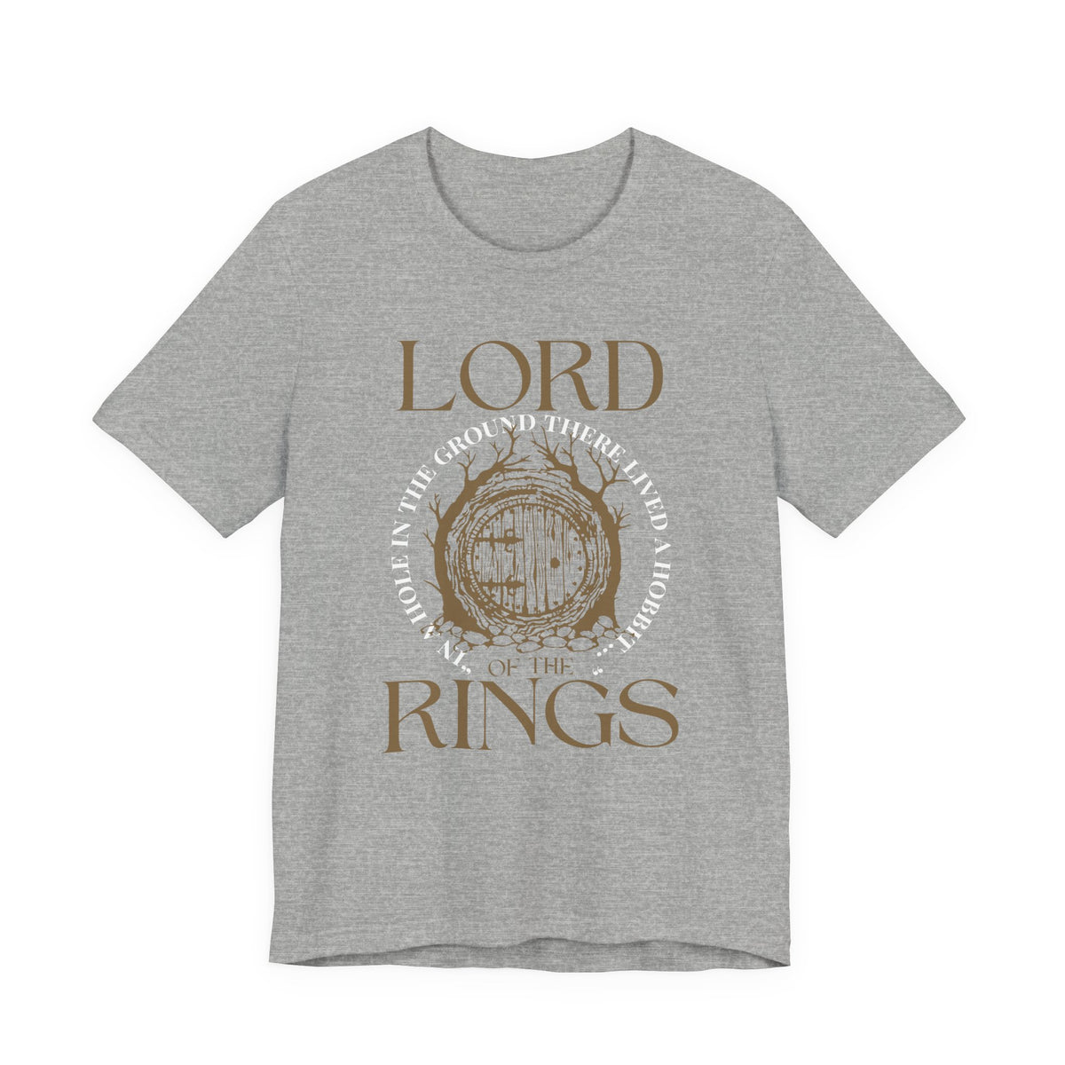 Hobbit Hole Design - Lord of the Rings T-Shirt