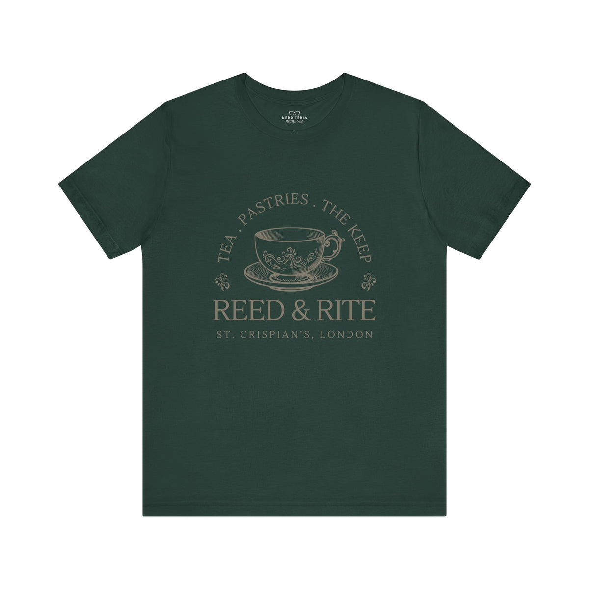 Reed & Rite Tea Shop - Emma M Lion T-Shirt
