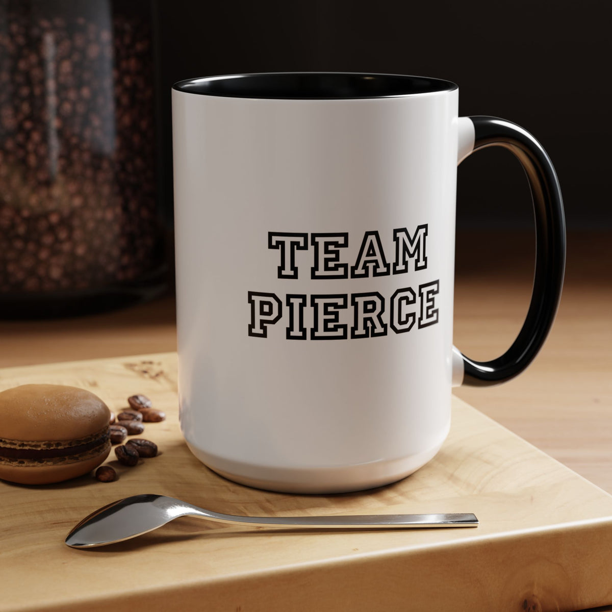 Team Pierce (& Tybalt) - Emma M Lion Coffee Mug