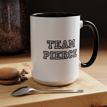 Team Pierce (& Tybalt) - Emma M Lion Coffee Mug