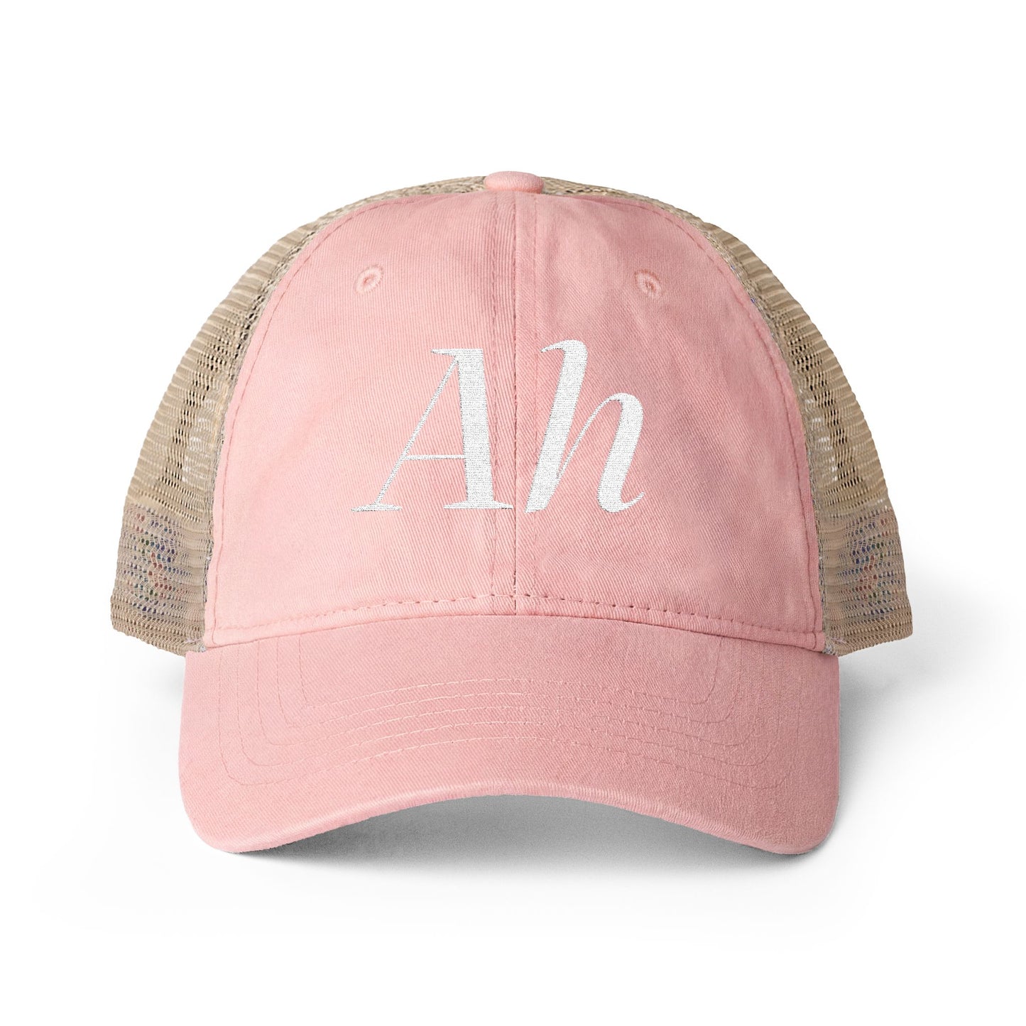 Ah - Emma M Lion Women's Mesh-Back Ponytail Cap