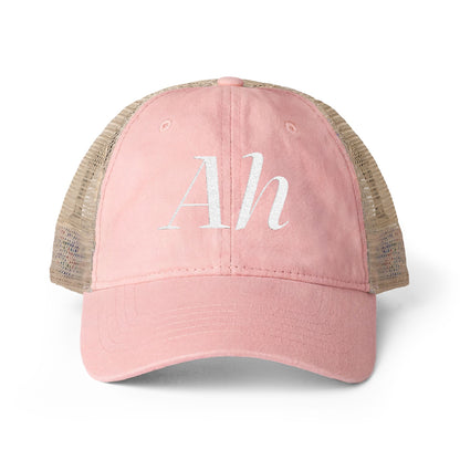 Ah - Emma M Lion Women's Mesh-Back Ponytail Cap