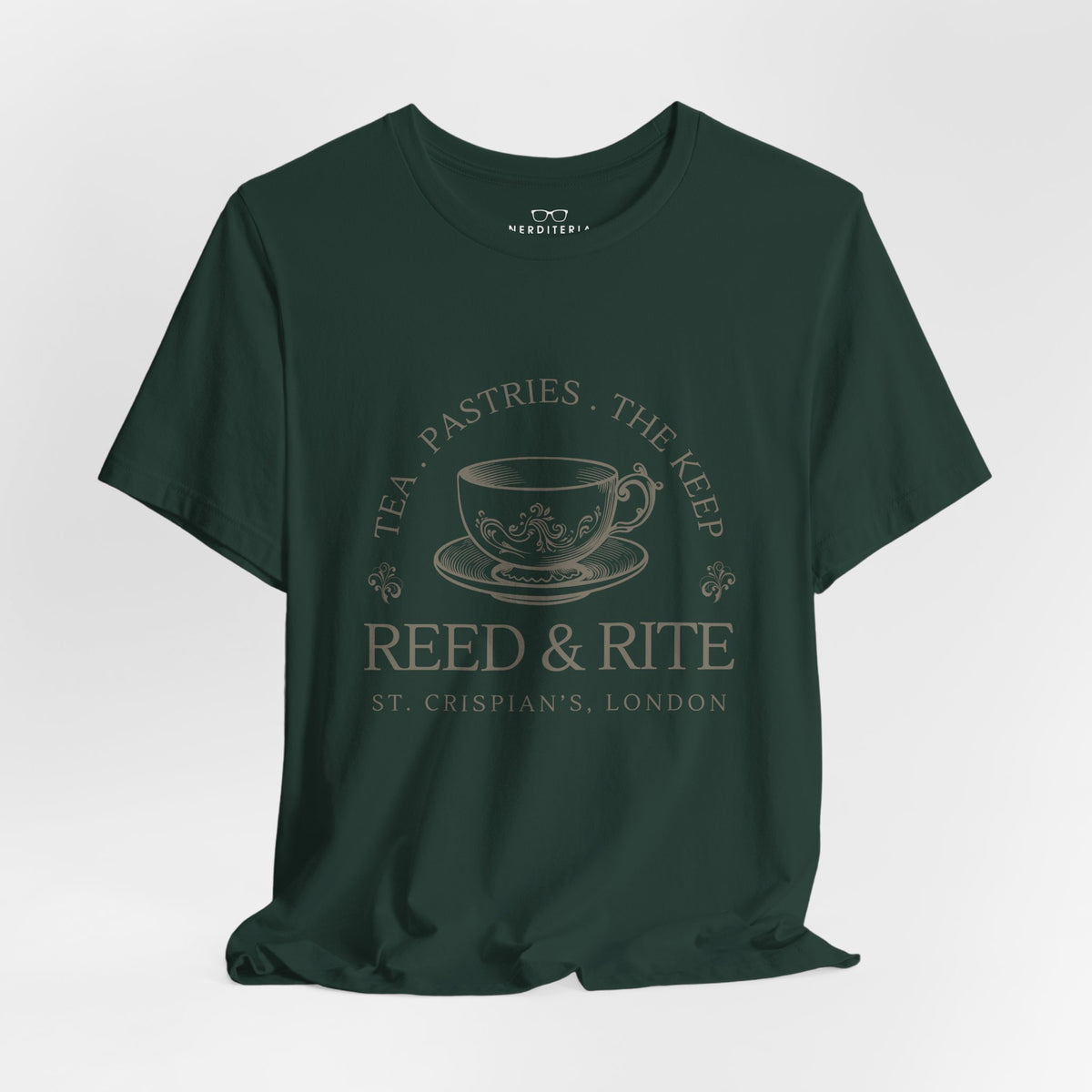 Reed & Rite Tea Shop - Emma M Lion T-Shirt