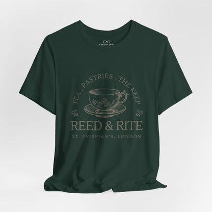 Reed & Rite Tea Shop - Emma M Lion T-Shirt