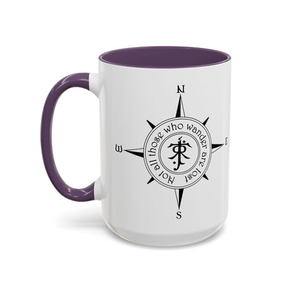 Not All Those Who Wander Are Lost - Lord of the Rings Coffee Mug