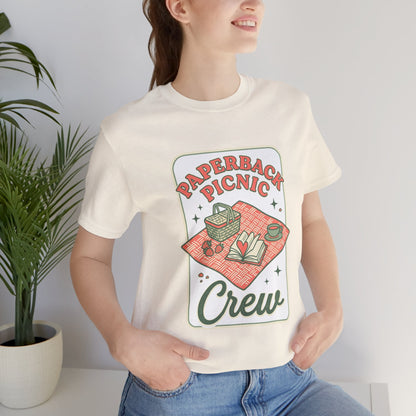 Paperback Picnic Crew - Book Lovers T-Shirt