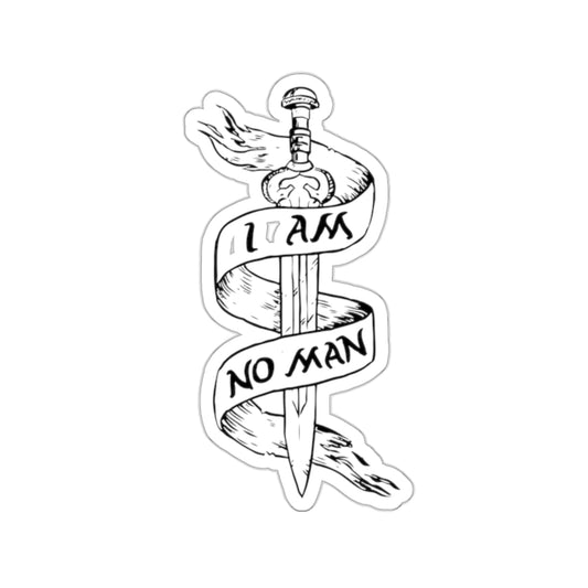 I Am No Man Sticker - Lord of the Rings