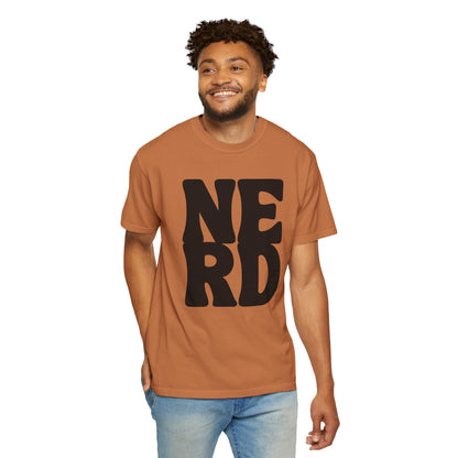 Block Letters Oversized Unisex - Nerd T-shirt