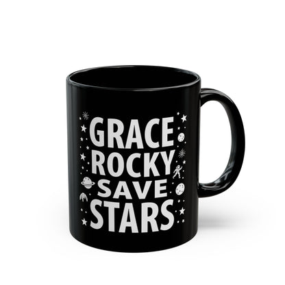 Grace Rocky Save Stars - Project Hail Mary Coffee Mug