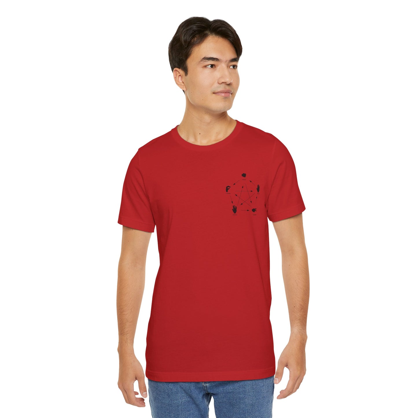 Rock Paper Scissors Lizard Spock T-shirt - Big Bang Theory