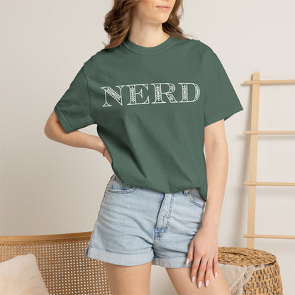 Floral Oversized Nerd T-shirt