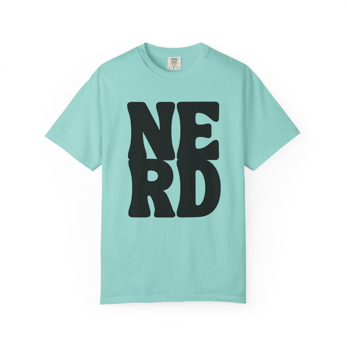 Block Letters Oversized Unisex - Nerd T-shirt