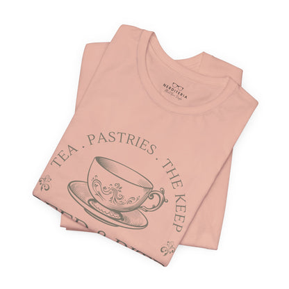 Reed & Rite Tea Shop - Emma M Lion T-Shirt
