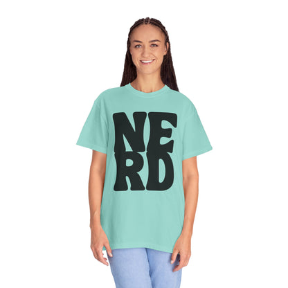 Block Letters Oversized Unisex - Nerd T-shirt
