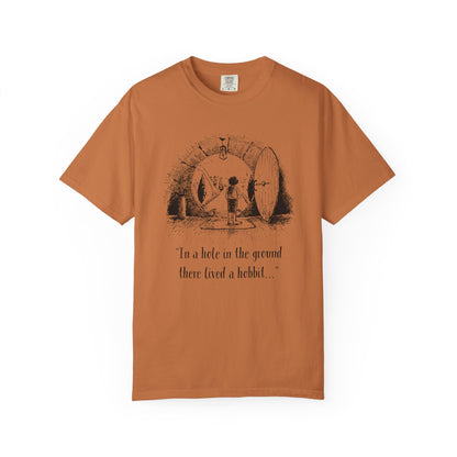 In a Hole in the Ground There Lived a Hobbit T-shirt - The Lord of The Rings