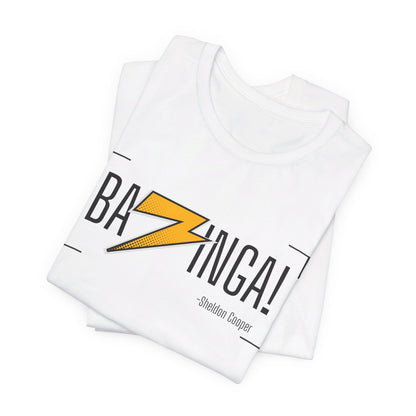 Bazinga! Sheldon Cooper T-shirt - Big Bang Theory