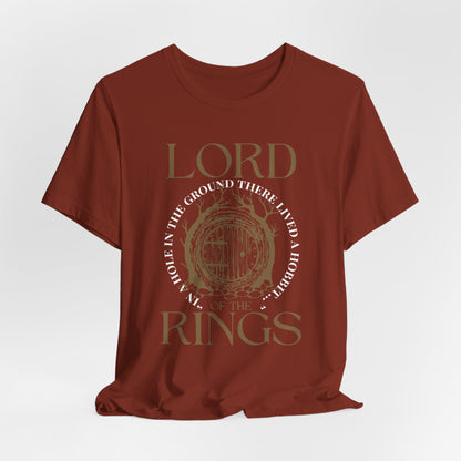 Hobbit Hole Design - Lord of the Rings T-Shirt