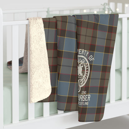 Fraser Tartan Sherpa Fleece – Outlander Blanket