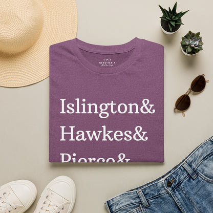 Emma M. Lion Character Names - Book Lovers Softstyle T-Shirt