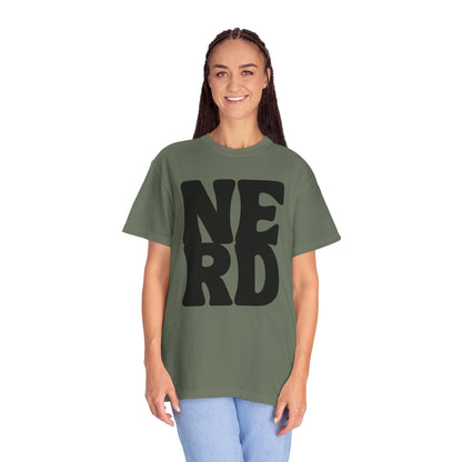 Block Letters Oversized Unisex - Nerd T-shirt