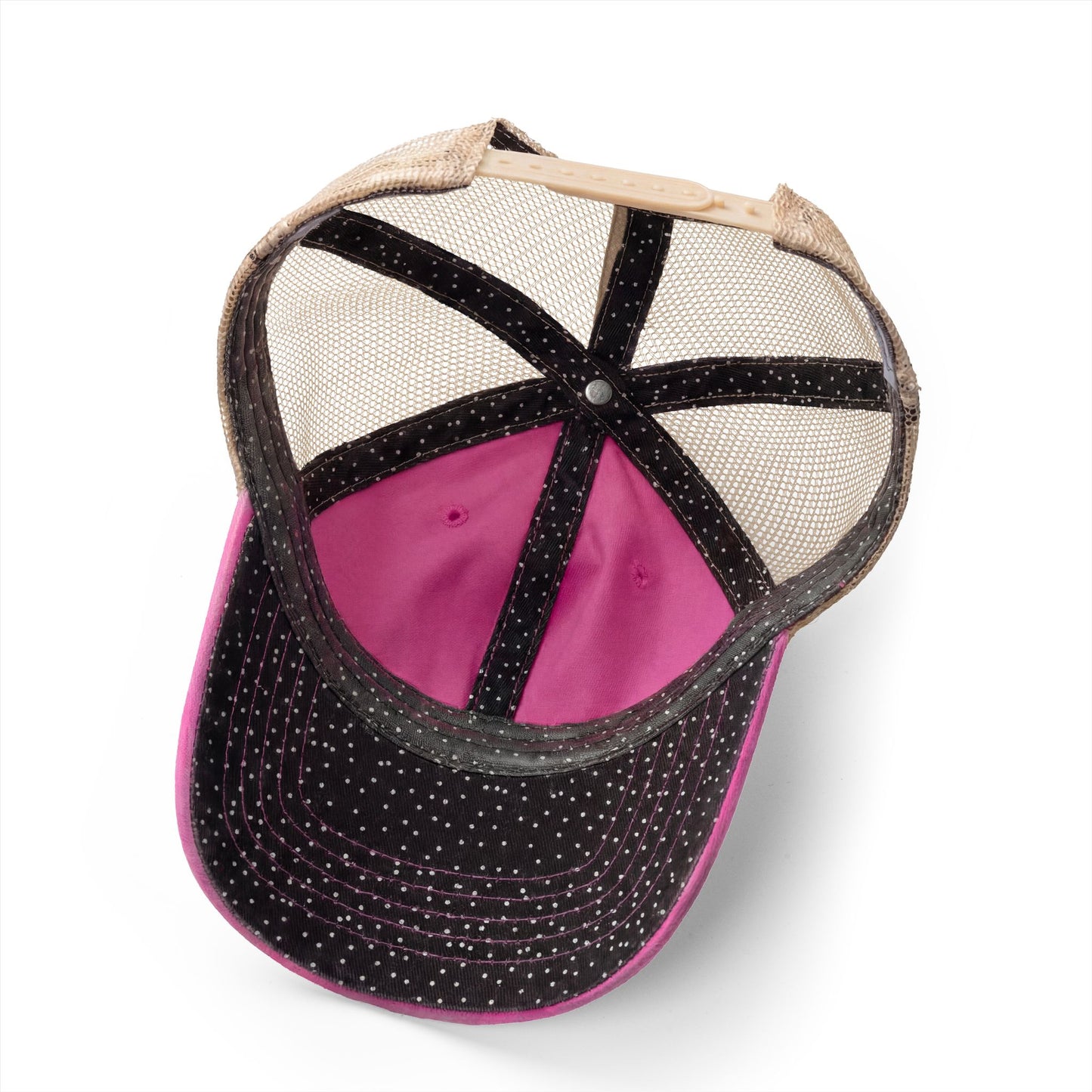 Ah - Emma M Lion Women's Mesh-Back Ponytail Cap
