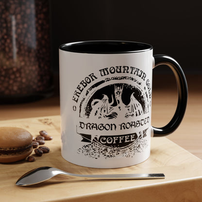 Erebor Mountain Dragon Roasted - The Hobbit Coffee Mug